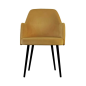 Preview: Armstuhl CAPRI im skandinavischen Desgin - frontview | www.artigo.at
